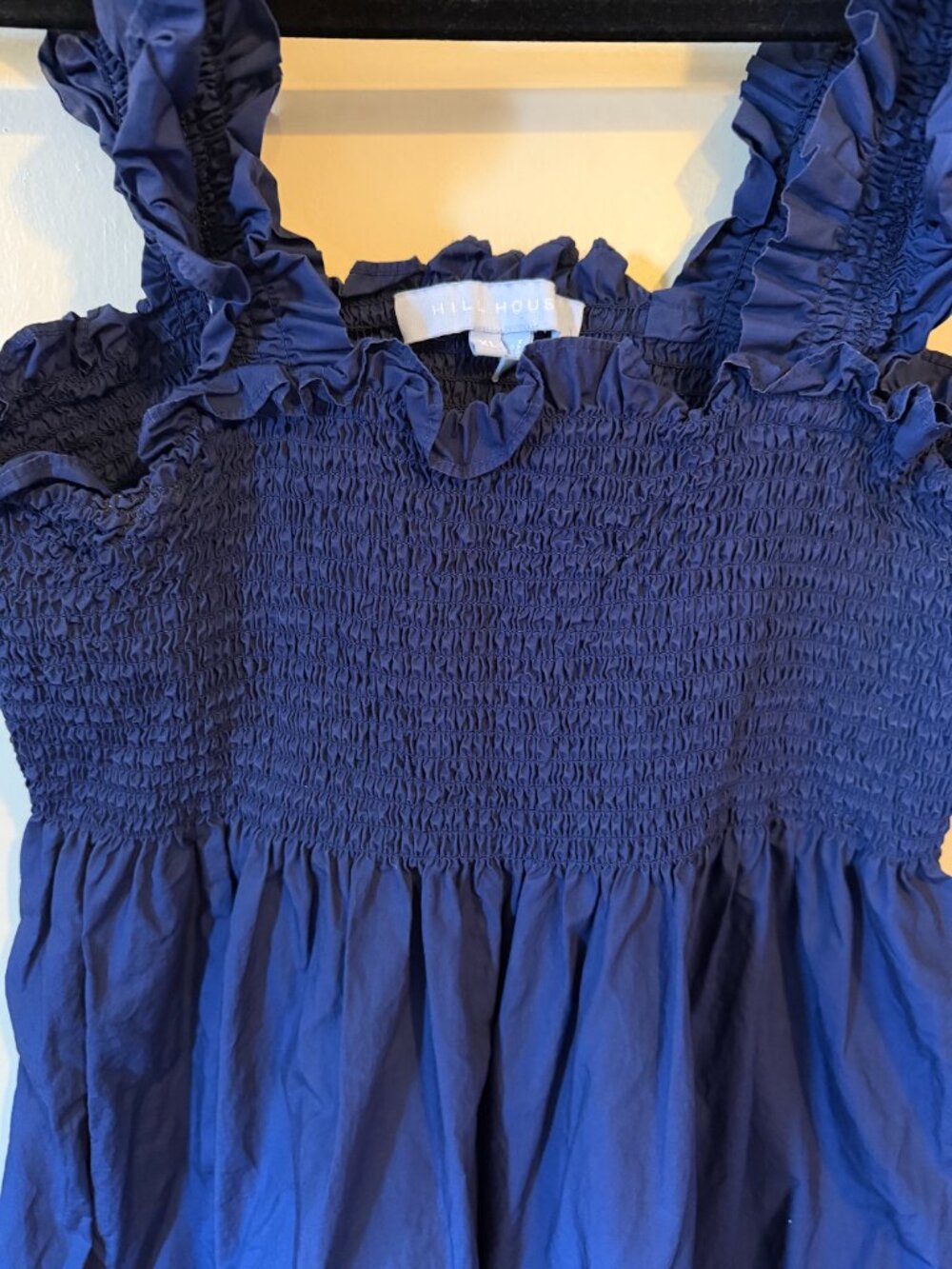 Hill House Nap Dress in Navy - Picture 2 of 6